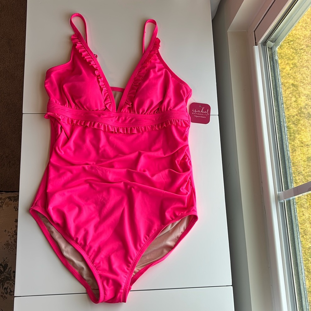 NWT Vibrant Pink One-Piece Swimsuit